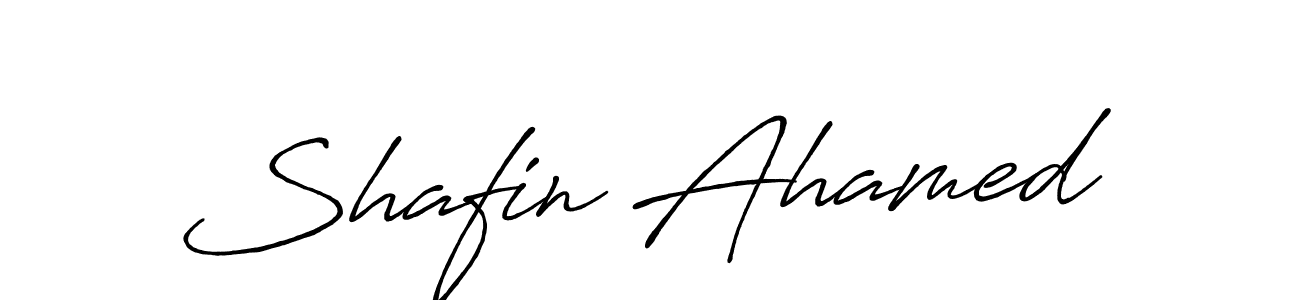 Also we have Shafin Ahamed name is the best signature style. Create professional handwritten signature collection using Antro_Vectra_Bolder autograph style. Shafin Ahamed signature style 7 images and pictures png
