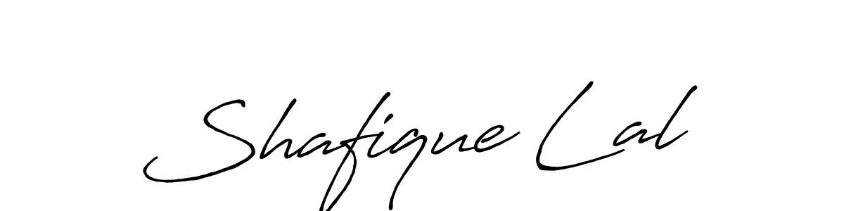 Also we have Shafique Lal name is the best signature style. Create professional handwritten signature collection using Antro_Vectra_Bolder autograph style. Shafique Lal signature style 7 images and pictures png