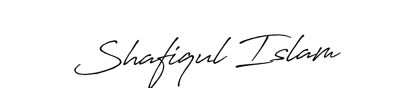 Shafiqul Islam stylish signature style. Best Handwritten Sign (Antro_Vectra_Bolder) for my name. Handwritten Signature Collection Ideas for my name Shafiqul Islam. Shafiqul Islam signature style 7 images and pictures png