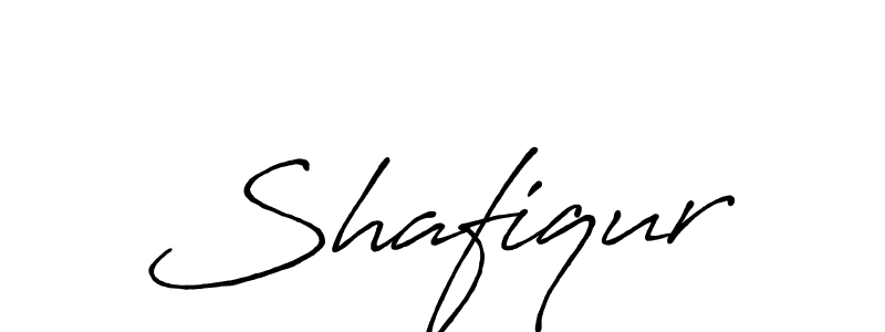 Create a beautiful signature design for name Shafiqur. With this signature (Antro_Vectra_Bolder) fonts, you can make a handwritten signature for free. Shafiqur signature style 7 images and pictures png