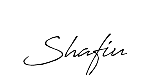 Design your own signature with our free online signature maker. With this signature software, you can create a handwritten (Antro_Vectra_Bolder) signature for name Shafiu. Shafiu signature style 7 images and pictures png