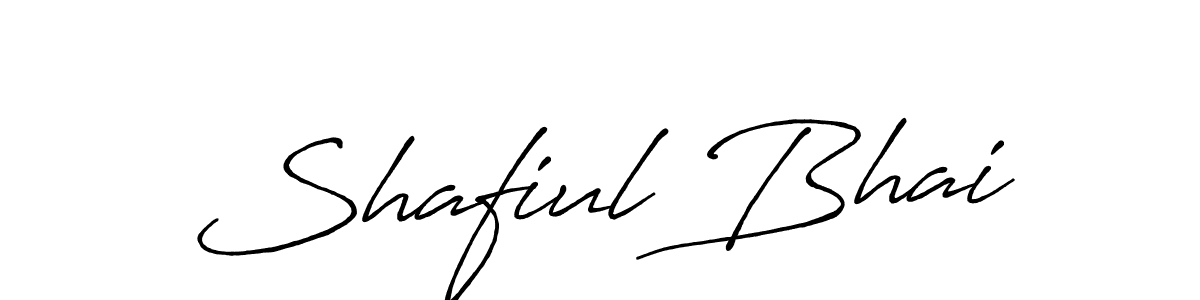 Once you've used our free online signature maker to create your best signature Antro_Vectra_Bolder style, it's time to enjoy all of the benefits that Shafiul Bhai name signing documents. Shafiul Bhai signature style 7 images and pictures png