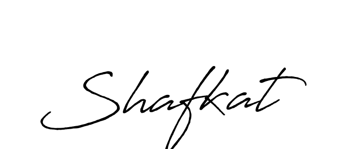 Make a beautiful signature design for name Shafkat. With this signature (Antro_Vectra_Bolder) style, you can create a handwritten signature for free. Shafkat signature style 7 images and pictures png