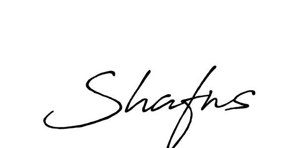 You should practise on your own different ways (Antro_Vectra_Bolder) to write your name (Shafns) in signature. don't let someone else do it for you. Shafns signature style 7 images and pictures png