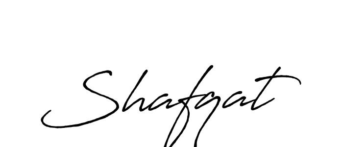 Create a beautiful signature design for name Shafqat. With this signature (Antro_Vectra_Bolder) fonts, you can make a handwritten signature for free. Shafqat signature style 7 images and pictures png