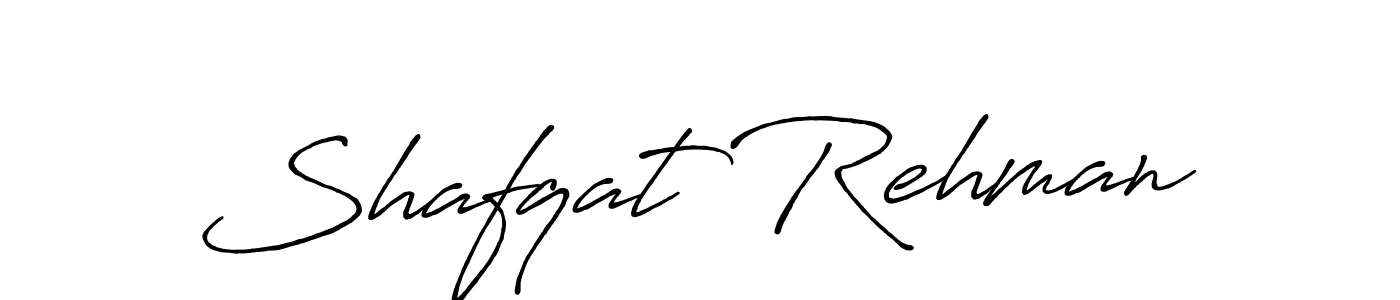 Also we have Shafqat Rehman name is the best signature style. Create professional handwritten signature collection using Antro_Vectra_Bolder autograph style. Shafqat Rehman signature style 7 images and pictures png