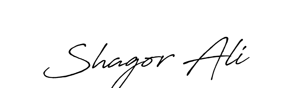 Make a beautiful signature design for name Shagor Ali. Use this online signature maker to create a handwritten signature for free. Shagor Ali signature style 7 images and pictures png