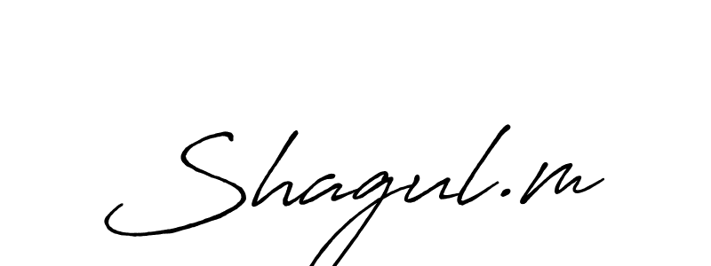 Also You can easily find your signature by using the search form. We will create Shagul.m name handwritten signature images for you free of cost using Antro_Vectra_Bolder sign style. Shagul.m signature style 7 images and pictures png