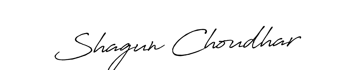 if you are searching for the best signature style for your name Shagun Choudhar. so please give up your signature search. here we have designed multiple signature styles  using Antro_Vectra_Bolder. Shagun Choudhar signature style 7 images and pictures png