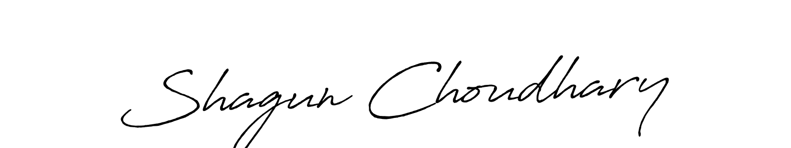 This is the best signature style for the Shagun Choudhary name. Also you like these signature font (Antro_Vectra_Bolder). Mix name signature. Shagun Choudhary signature style 7 images and pictures png