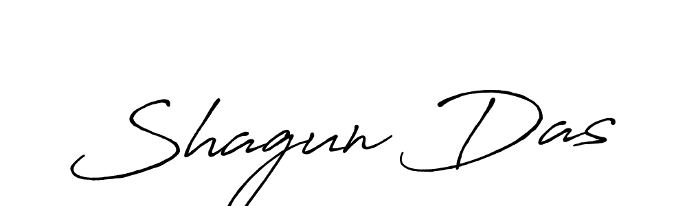 Also we have Shagun Das name is the best signature style. Create professional handwritten signature collection using Antro_Vectra_Bolder autograph style. Shagun Das signature style 7 images and pictures png