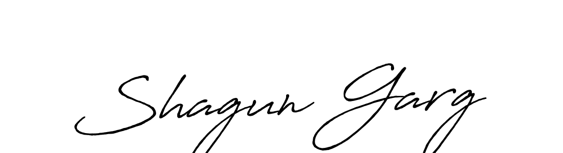 Also we have Shagun Garg name is the best signature style. Create professional handwritten signature collection using Antro_Vectra_Bolder autograph style. Shagun Garg signature style 7 images and pictures png