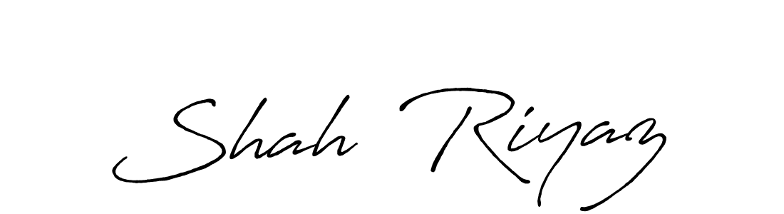 The best way (Antro_Vectra_Bolder) to make a short signature is to pick only two or three words in your name. The name Shah  Riyaz include a total of six letters. For converting this name. Shah  Riyaz signature style 7 images and pictures png