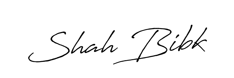 How to make Shah Bibk signature? Antro_Vectra_Bolder is a professional autograph style. Create handwritten signature for Shah Bibk name. Shah Bibk signature style 7 images and pictures png