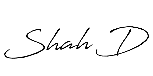 It looks lik you need a new signature style for name Shah D. Design unique handwritten (Antro_Vectra_Bolder) signature with our free signature maker in just a few clicks. Shah D signature style 7 images and pictures png