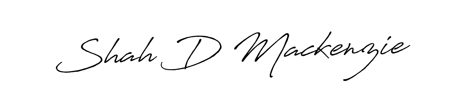 Use a signature maker to create a handwritten signature online. With this signature software, you can design (Antro_Vectra_Bolder) your own signature for name Shah D Mackenzie. Shah D Mackenzie signature style 7 images and pictures png
