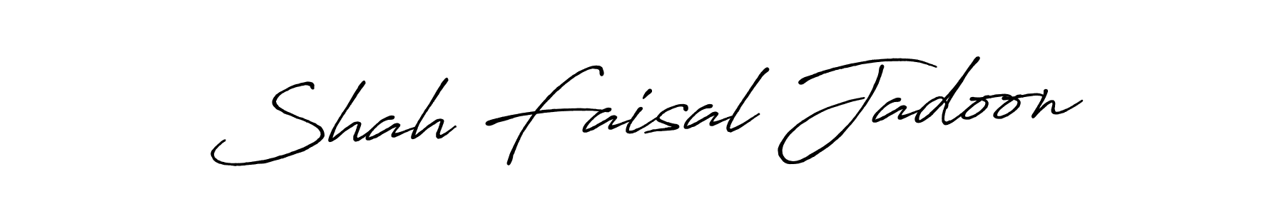 It looks lik you need a new signature style for name Shah Faisal Jadoon. Design unique handwritten (Antro_Vectra_Bolder) signature with our free signature maker in just a few clicks. Shah Faisal Jadoon signature style 7 images and pictures png