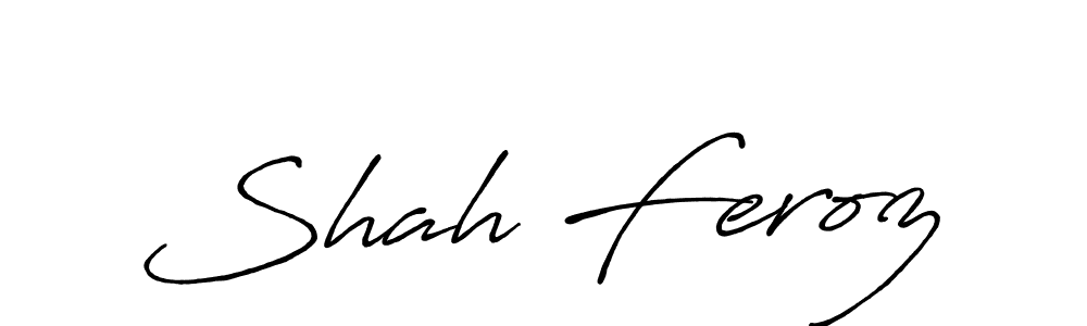 It looks lik you need a new signature style for name Shah Feroz. Design unique handwritten (Antro_Vectra_Bolder) signature with our free signature maker in just a few clicks. Shah Feroz signature style 7 images and pictures png