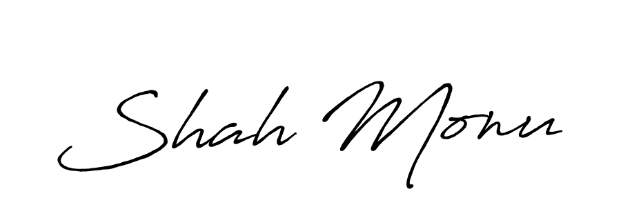 Antro_Vectra_Bolder is a professional signature style that is perfect for those who want to add a touch of class to their signature. It is also a great choice for those who want to make their signature more unique. Get Shah Monu name to fancy signature for free. Shah Monu signature style 7 images and pictures png