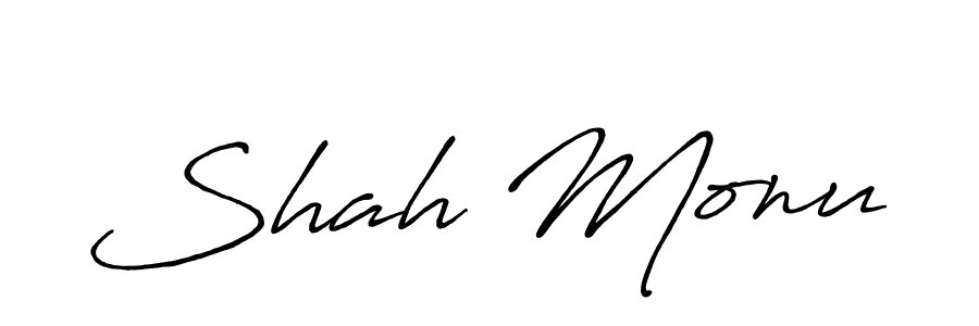 Once you've used our free online signature maker to create your best signature Antro_Vectra_Bolder style, it's time to enjoy all of the benefits that Shah Monu name signing documents. Shah Monu signature style 7 images and pictures png