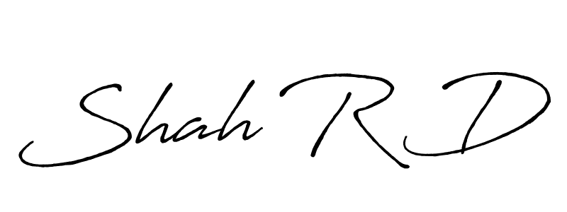 Also You can easily find your signature by using the search form. We will create Shah R D name handwritten signature images for you free of cost using Antro_Vectra_Bolder sign style. Shah R D signature style 7 images and pictures png