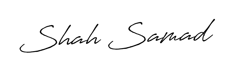 You should practise on your own different ways (Antro_Vectra_Bolder) to write your name (Shah Samad) in signature. don't let someone else do it for you. Shah Samad signature style 7 images and pictures png