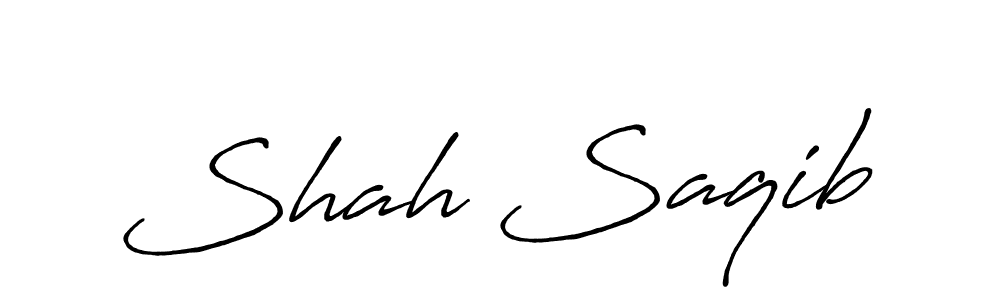 Antro_Vectra_Bolder is a professional signature style that is perfect for those who want to add a touch of class to their signature. It is also a great choice for those who want to make their signature more unique. Get Shah Saqib name to fancy signature for free. Shah Saqib signature style 7 images and pictures png