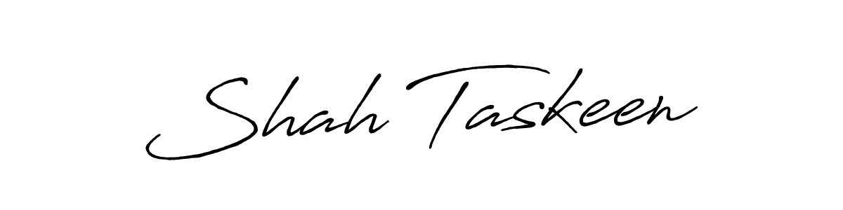 How to Draw Shah Taskeen signature style? Antro_Vectra_Bolder is a latest design signature styles for name Shah Taskeen. Shah Taskeen signature style 7 images and pictures png