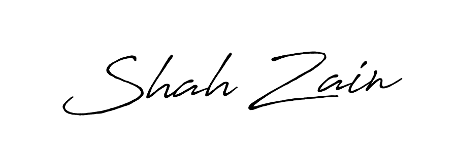 Also You can easily find your signature by using the search form. We will create Shah Zain name handwritten signature images for you free of cost using Antro_Vectra_Bolder sign style. Shah Zain signature style 7 images and pictures png