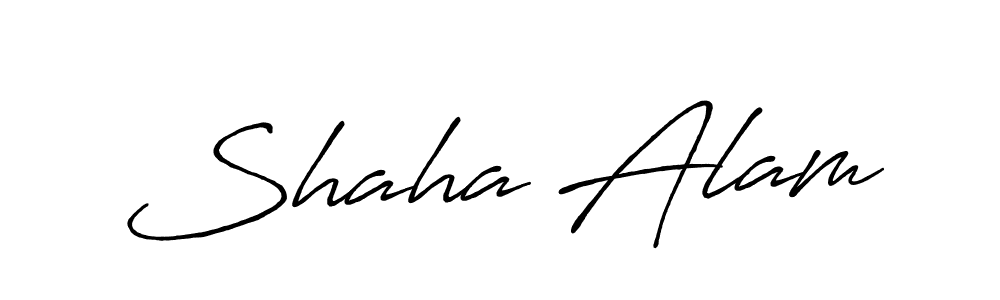 You should practise on your own different ways (Antro_Vectra_Bolder) to write your name (Shaha Alam) in signature. don't let someone else do it for you. Shaha Alam signature style 7 images and pictures png