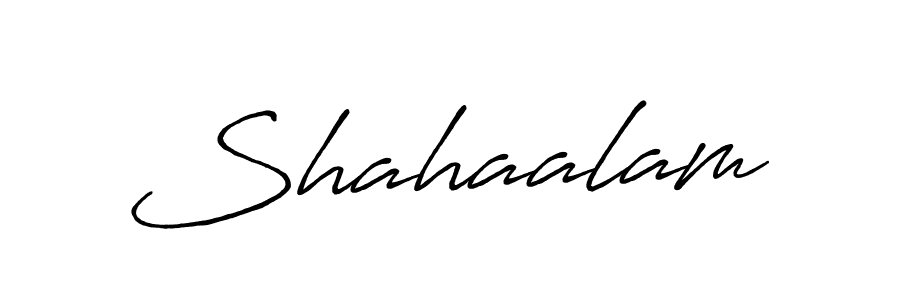 Also You can easily find your signature by using the search form. We will create Shahaalam name handwritten signature images for you free of cost using Antro_Vectra_Bolder sign style. Shahaalam signature style 7 images and pictures png