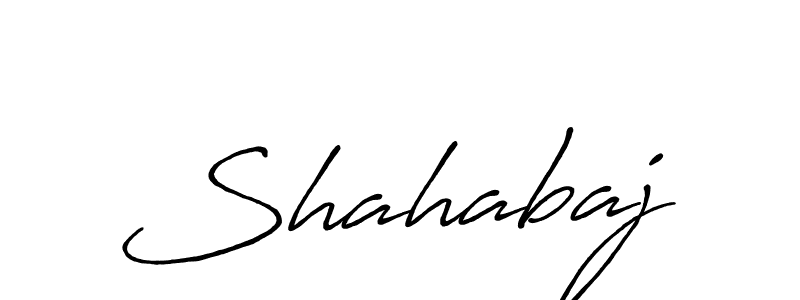 Shahabaj stylish signature style. Best Handwritten Sign (Antro_Vectra_Bolder) for my name. Handwritten Signature Collection Ideas for my name Shahabaj. Shahabaj signature style 7 images and pictures png