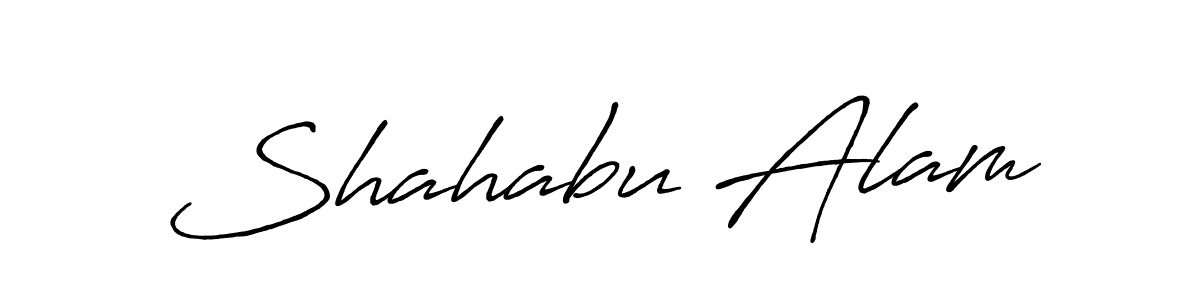 You should practise on your own different ways (Antro_Vectra_Bolder) to write your name (Shahabu Alam) in signature. don't let someone else do it for you. Shahabu Alam signature style 7 images and pictures png