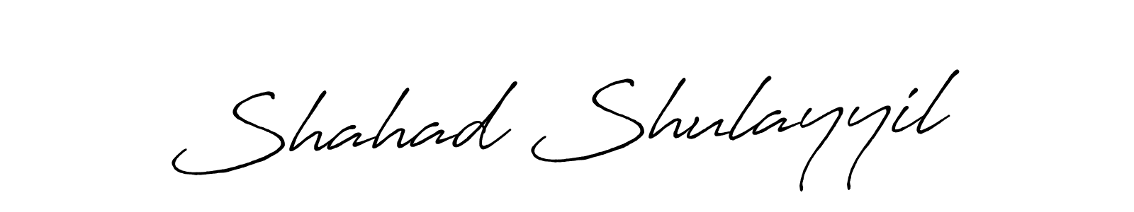 Antro_Vectra_Bolder is a professional signature style that is perfect for those who want to add a touch of class to their signature. It is also a great choice for those who want to make their signature more unique. Get Shahad Shulayyil name to fancy signature for free. Shahad Shulayyil signature style 7 images and pictures png