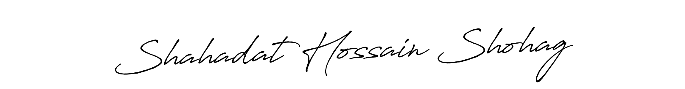 You should practise on your own different ways (Antro_Vectra_Bolder) to write your name (Shahadat Hossain Shohag) in signature. don't let someone else do it for you. Shahadat Hossain Shohag signature style 7 images and pictures png