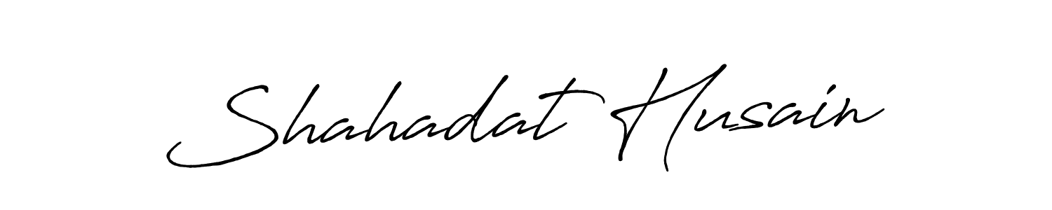 How to Draw Shahadat Husain signature style? Antro_Vectra_Bolder is a latest design signature styles for name Shahadat Husain. Shahadat Husain signature style 7 images and pictures png