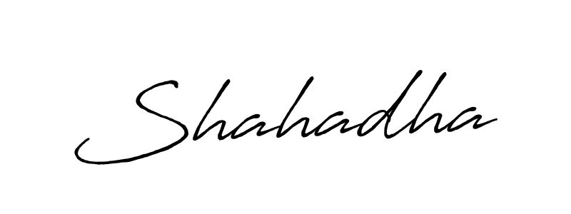 Make a beautiful signature design for name Shahadha. Use this online signature maker to create a handwritten signature for free. Shahadha signature style 7 images and pictures png