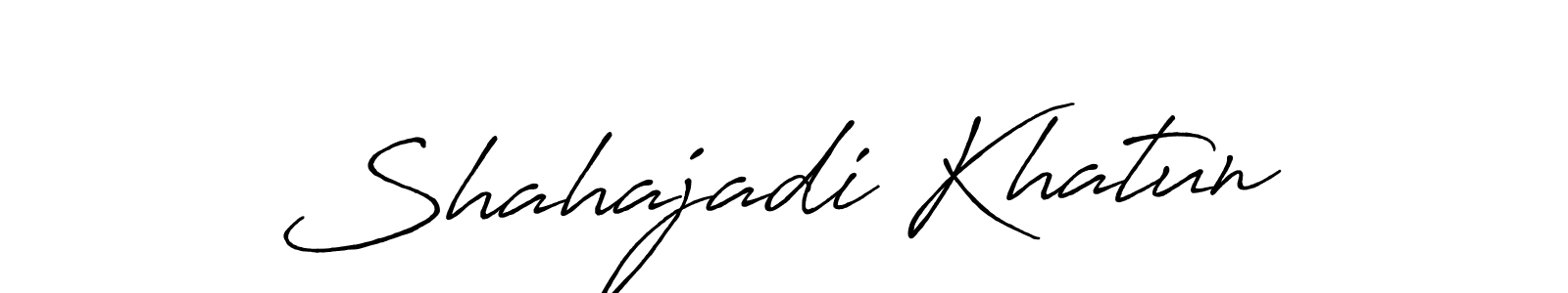 Also You can easily find your signature by using the search form. We will create Shahajadi Khatun name handwritten signature images for you free of cost using Antro_Vectra_Bolder sign style. Shahajadi Khatun signature style 7 images and pictures png