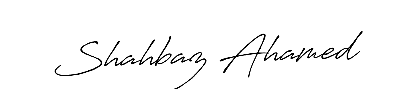 Here are the top 10 professional signature styles for the name Shahbaz Ahamed. These are the best autograph styles you can use for your name. Shahbaz Ahamed signature style 7 images and pictures png