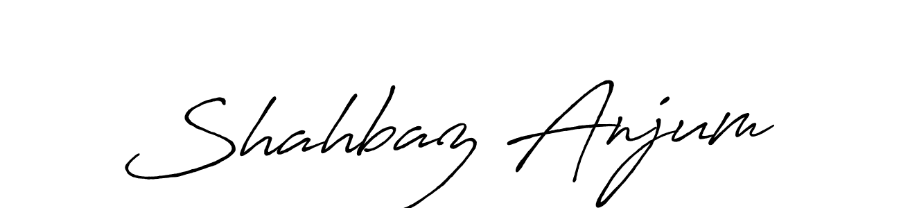 How to make Shahbaz Anjum signature? Antro_Vectra_Bolder is a professional autograph style. Create handwritten signature for Shahbaz Anjum name. Shahbaz Anjum signature style 7 images and pictures png