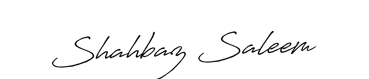 How to make Shahbaz Saleem signature? Antro_Vectra_Bolder is a professional autograph style. Create handwritten signature for Shahbaz Saleem name. Shahbaz Saleem signature style 7 images and pictures png