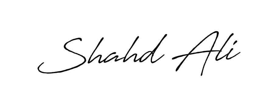 Create a beautiful signature design for name Shahd Ali. With this signature (Antro_Vectra_Bolder) fonts, you can make a handwritten signature for free. Shahd Ali signature style 7 images and pictures png
