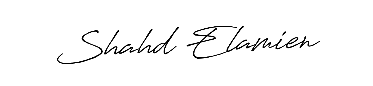 Once you've used our free online signature maker to create your best signature Antro_Vectra_Bolder style, it's time to enjoy all of the benefits that Shahd Elamien name signing documents. Shahd Elamien signature style 7 images and pictures png