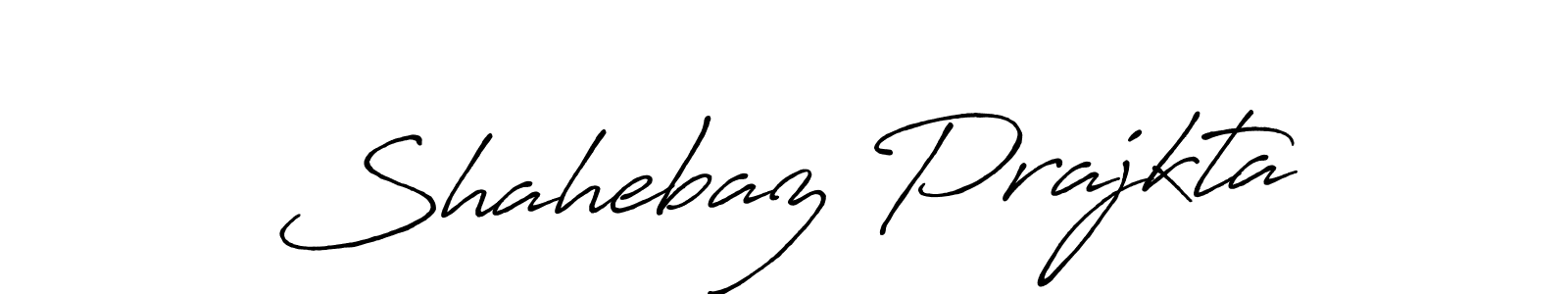 Design your own signature with our free online signature maker. With this signature software, you can create a handwritten (Antro_Vectra_Bolder) signature for name Shahebaz Prajkta. Shahebaz Prajkta signature style 7 images and pictures png