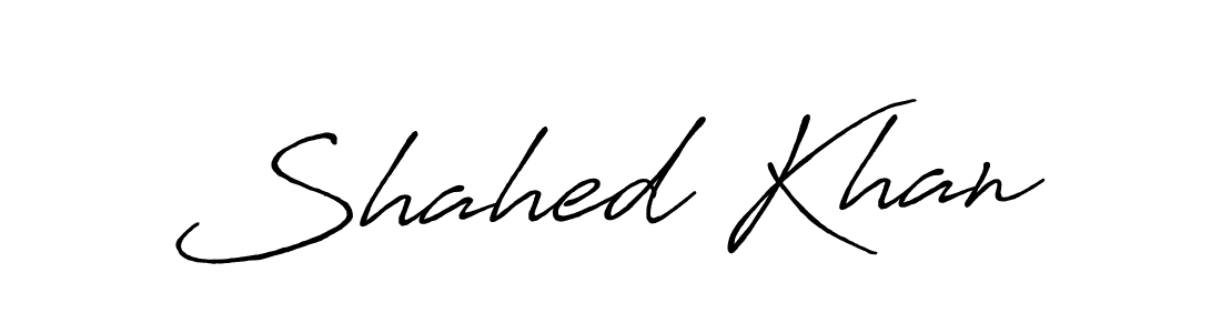 It looks lik you need a new signature style for name Shahed Khan. Design unique handwritten (Antro_Vectra_Bolder) signature with our free signature maker in just a few clicks. Shahed Khan signature style 7 images and pictures png