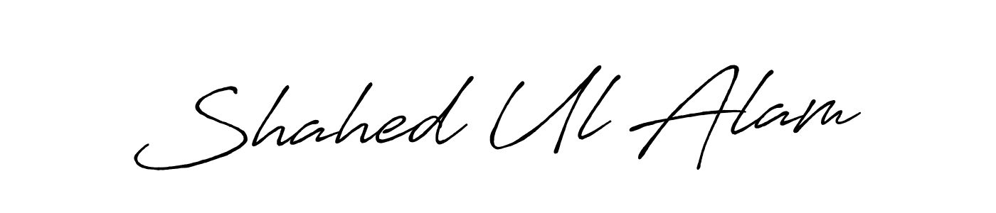 Similarly Antro_Vectra_Bolder is the best handwritten signature design. Signature creator online .You can use it as an online autograph creator for name Shahed Ul Alam. Shahed Ul Alam signature style 7 images and pictures png