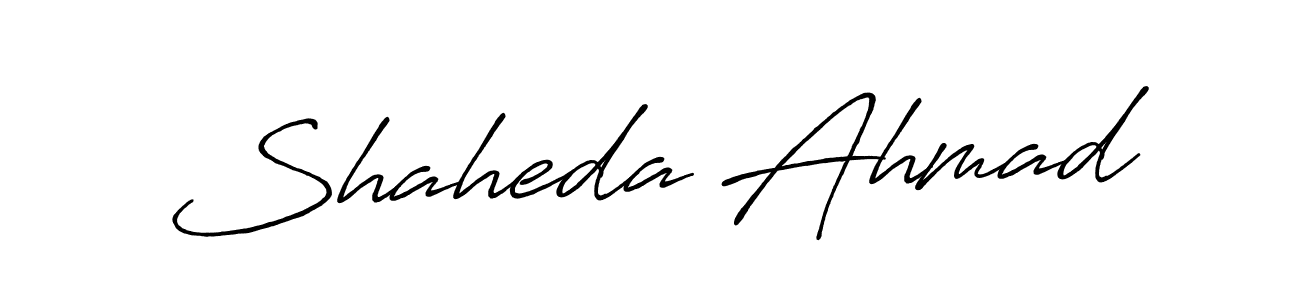 Once you've used our free online signature maker to create your best signature Antro_Vectra_Bolder style, it's time to enjoy all of the benefits that Shaheda Ahmad name signing documents. Shaheda Ahmad signature style 7 images and pictures png