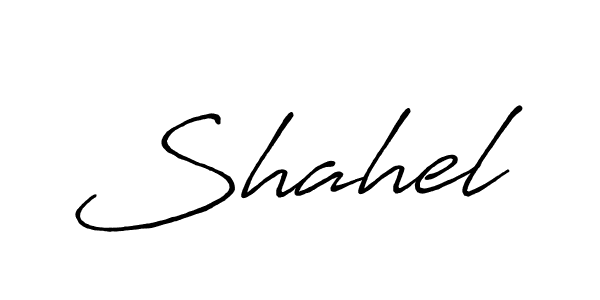 if you are searching for the best signature style for your name Shahel. so please give up your signature search. here we have designed multiple signature styles  using Antro_Vectra_Bolder. Shahel signature style 7 images and pictures png