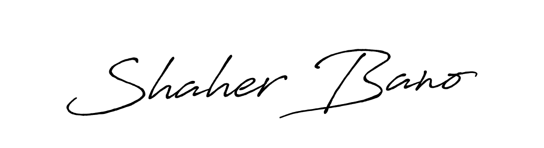 It looks lik you need a new signature style for name Shaher Bano. Design unique handwritten (Antro_Vectra_Bolder) signature with our free signature maker in just a few clicks. Shaher Bano signature style 7 images and pictures png