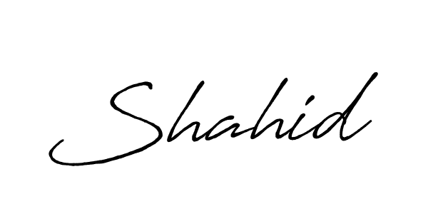 Also You can easily find your signature by using the search form. We will create Shahid name handwritten signature images for you free of cost using Antro_Vectra_Bolder sign style. Shahid signature style 7 images and pictures png